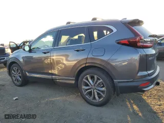 2021 Honda CR-V Touring with VIN 2HKRW2H9XMH672645, listed as a Copart auction lot 88764355 with 52,619 mi miles and Salvage Title. Bid and sale history available at carsss.com. Image 2.