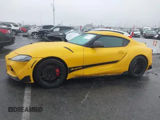 2021 Toyota GR Supra 3.0 with VIN WZ1DB0C00MW040302, listed as a IAAI auction lot 41512249 with 51,180 mi miles. Bid and sale history available at carsss.com. Image 13.
