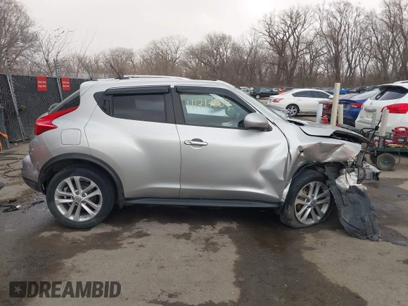 2012 Nissan Juke SL with VIN JN8AF5MV1CT119494, listed as a IAAI auction lot 41717809 with 129,741 mi miles. Bid and sale history available at carsss.com. Image 14.
