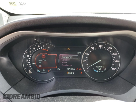 2018 Lincoln MKZ Reserve with VIN 3LN6L5F94JR615233, listed as a Copart auction lot 50733185 with 84,718 mi miles and Salvage title. Bid and sale history available at DreamBid. Image 9.