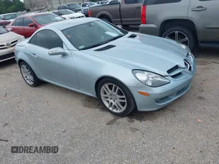 2007 Mercedes-Benz SLK 280 with VIN WDBWK54F77F157563, listed as a IAAI auction lot 42683146 with 144,298 mi miles and . Bid and sale history available at DreamBid. Image 1.