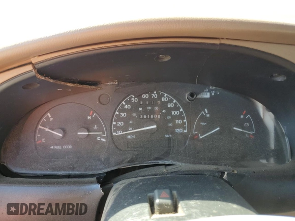 1999 Ford Ranger XL with VIN 1FTYR14C0XPA44326, listed as a Copart auction lot 60480675 with 261,608 mi miles and Clean title. Bid and sale history available at DreamBid. Image 9.
