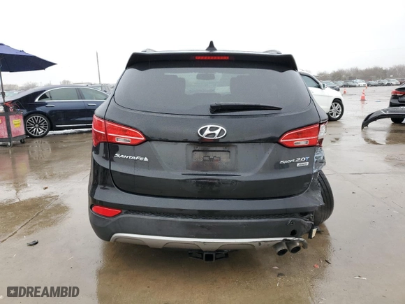 2014 Hyundai Santa Fe Sport with VIN 5XYZUDLA3EG162438, listed as a Copart auction lot 43168645 with NaN miles and Salvage Title. Bid and sale history available at carsss.com. Image 6.
