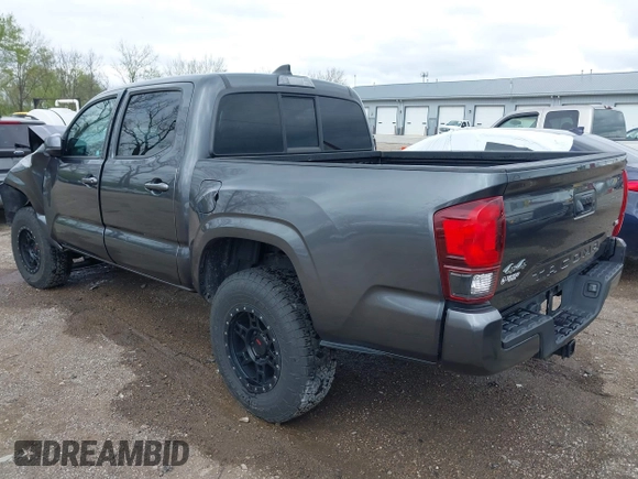 2022 Toyota Tacoma SR with VIN 3TMCZ5ANXNM483172, listed as a IAAI auction lot 42078035 with 36,088 mi miles and . Bid and sale history available at DreamBid. Image 3.