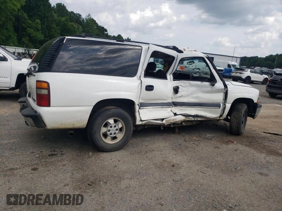 2002 Chevrolet Suburban LT with VIN 1GNEC16Z32J112076, listed as a Copart auction lot 63462715 with Not provided miles and Salvage title. Bid and sale history available at DreamBid. Image 3.