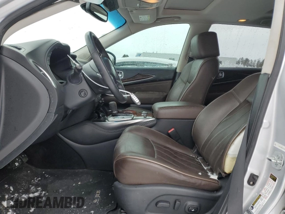 2013 Infiniti JX35 with VIN 5N1AL0MM5DC345632, listed as a Copart auction lot 44216045 with 141,084 mi miles and Clean Title. Bid and sale history available at carsss.com. Image 7.