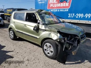 2012 Kia Soul with VIN KNDJT2A54C7353676, listed as a Copart auction lot 46438035 with 0 mi miles and Salvage Title. Bid and sale history available at carsss.com. Image 4.