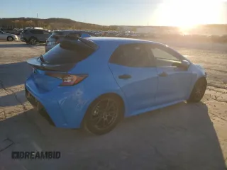 2022 Toyota Corolla Hatchback SE with VIN JTNB4MBEXN3157436, listed as a Copart auction lot 81255704 with 48,629 mi miles and Salvage Title. Bid and sale history available at carsss.com. Image 3.
