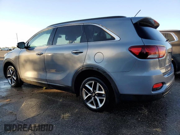 2019 Kia Sorento LX z VIN 5XYPG4A57KG599259, wystawiony jako Copart lot #83799344 z przebiegiem 86 092 mil mil oraz Czysty tytuł • Clean title. Historia ofert i sprzedaży dostępna na DreamBid. Obrazek 2.