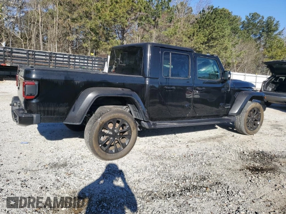2023 Jeep Gladiator High Altitude with VIN 1C6HJTFG8PL528455, listed as a Copart auction lot 47110935 with 22,568 mi miles and Non repairable. Bid and sale history available at DreamBid. Image 3.