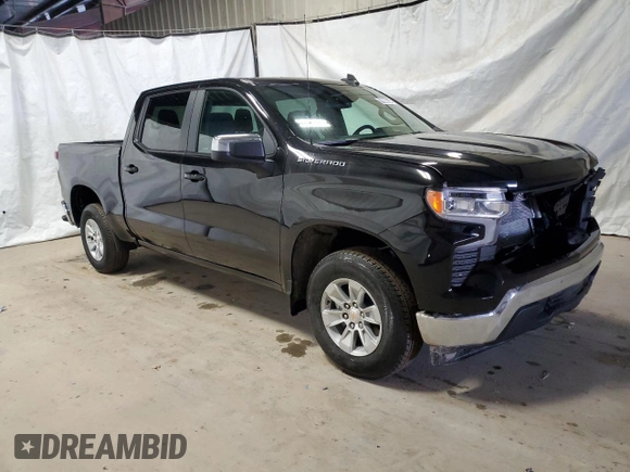 2025 Chevrolet Silverado 1500 LT with VIN 1GCPACEDXSZ133792, listed as a Copart auction lot 79906604 with 247 mi miles and Clean Title. Bid and sale history available at DreamBid. Image 4.