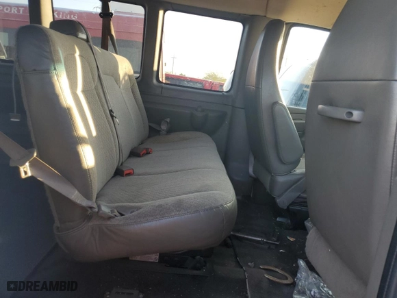 2013 Chevrolet Express Passenger LT with VIN 1GAZG1FG5D1114209, listed as a Copart auction lot 71294954 with 0 mi miles and Salvage Title. Bid and sale history available at carsss.com. Image 11.