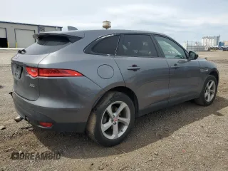 2018 Jaguar F-Pace 30t Premium with VIN SADCJ2GX2JA235993, listed as a Copart auction lot 55149465 with 107,291 mi miles and Salvage title. Bid and sale history available at DreamBid. Image 3.