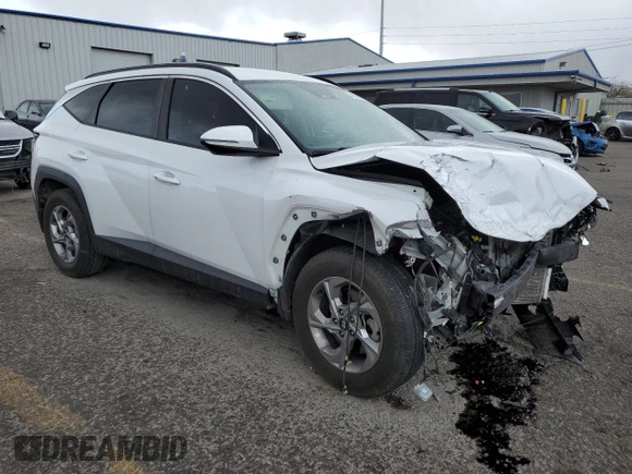 2022 Hyundai Tucson SEL with VIN 5NMJB3AE6NH029908, listed as a Copart auction lot 47943585 with 65,542 mi miles and Salvage Title. Bid and sale history available at carsss.com. Image 4.