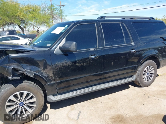 2017 Ford Expedition EL XLT with VIN 1FMJK1HT4HEA08227, listed as a IAAI auction lot 42045918 with 147,025 mi miles. Bid and sale history available at carsss.com. Image 14.
