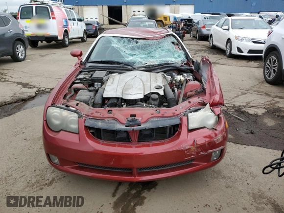 2004 Chrysler Crossfire z VIN 1C3AN69L54X005704, wystawiony jako Copart lot #58487215 z przebiegiem 120 423 mil mil oraz Czysty tytuł • Clean title. Historia ofert i sprzedaży dostępna na DreamBid. Obrazek 5.