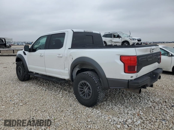 2019 Ford F-150 Raptor with VIN 1FTFW1RG7KFB03737, listed as a Copart auction lot 45483195 with 79,348 mi miles and Salvage Title. Bid and sale history available at carsss.com. Image 2.