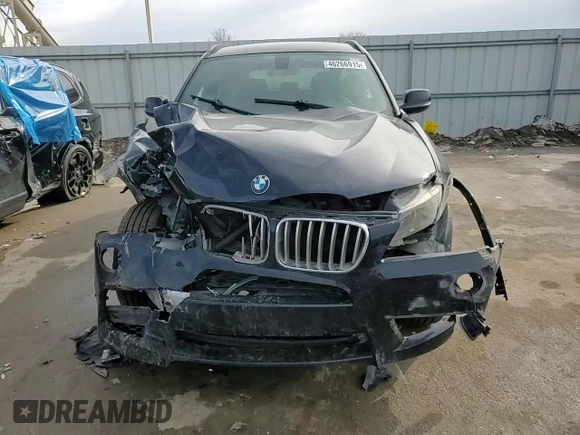 2013 BMW X3 xDrive35i with VIN 5UXWX7C50DL977275, listed as a Copart auction lot 46266915 with Not Provided miles and Salvage Title. Bid and sale history available at DreamBid. Image 12.