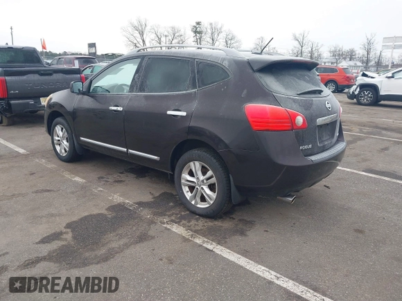2012 Nissan Rogue SV with VIN JN8AS5MV6CW377343, listed as a IAAI auction lot 41541332 with 118,214 mi miles and . Bid and sale history available at DreamBid. Image 3.