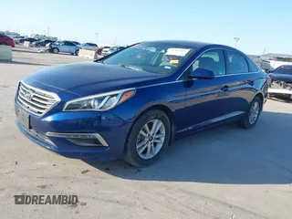 2015 Hyundai Sonata 2.4L SE with VIN 5NPE24AFXFH237794, listed as a IAAI auction lot 41997254 with 89,547 mi miles. Bid and sale history available at carsss.com. Image 2.