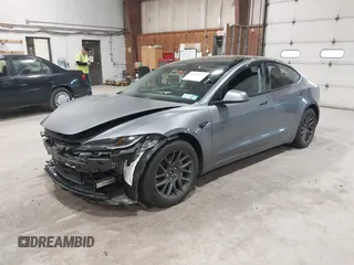 2024 Tesla Model 3 Long Range with VIN 5YJ3E1EB0RF860736, listed as a IAAI auction lot 41966827 with 5,134 mi miles and . Bid and sale history available at DreamBid. Image 20.