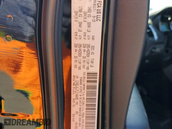 2020 Dodge Durango SRT with VIN 1C4SDJGJ7LC146495, listed as a Copart auction lot 69456214 with 48,425 mi miles and Salvage Title. Bid and sale history available at DreamBid. Image 14.