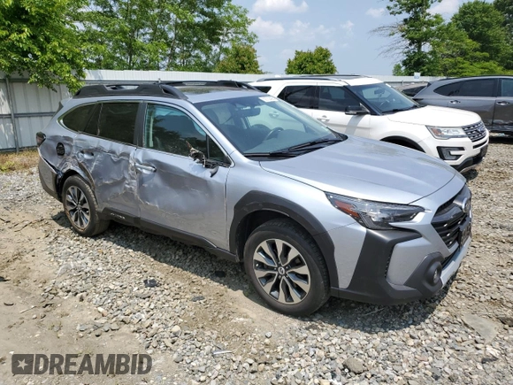 2024 Subaru Outback Limited with VIN 4S4BTANC6R3161193, listed as a Copart auction lot 59732485 with 27,991 mi miles and Salvage title. Bid and sale history available at DreamBid. Image 4.