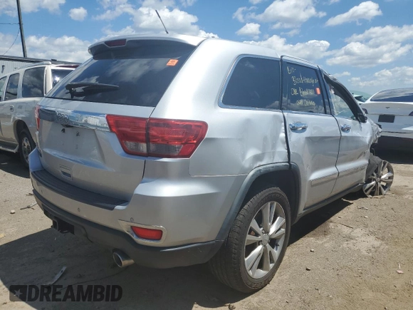 2011 Jeep Grand Cherokee 70th Anniversary with VIN 1J4RR4GG3BC678132, listed as a Copart auction lot 56079874 with 0 mi miles and Salvage Title. Bid and sale history available at carsss.com. Image 3.