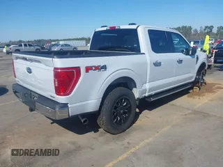 2021 Ford F-150 XL with VIN 1FTFW1E84MKD19960, listed as a IAAI auction lot 41734606 with 48,141 mi miles. Bid and sale history available at carsss.com. Image 4.