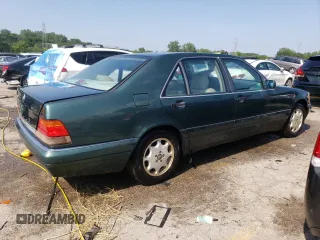 1995 Mercedes-Benz S with VIN WDBGA43E5SA246161, listed as a Copart auction lot 60233354 with 129,774 mi miles and Non Repairable. Bid and sale history available at DreamBid. Image 3.
