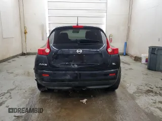 2013 Nissan Juke S z VIN JN8AF5MR2DT211931, wystawiony jako Copart lot #53364715 z przebiegiem Nie podano mil oraz Szkoda całkowita • Salvage title. Historia ofert i sprzedaży dostępna na DreamBid. Obrazek 6.