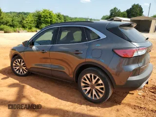 2020 Ford Escape Titanium Hybrid with VIN 1FMCU0DZ3LUC29663, listed as a Copart auction lot 59543145 with 65,918 mi miles and Salvage title. Bid and sale history available at DreamBid. Image 2.