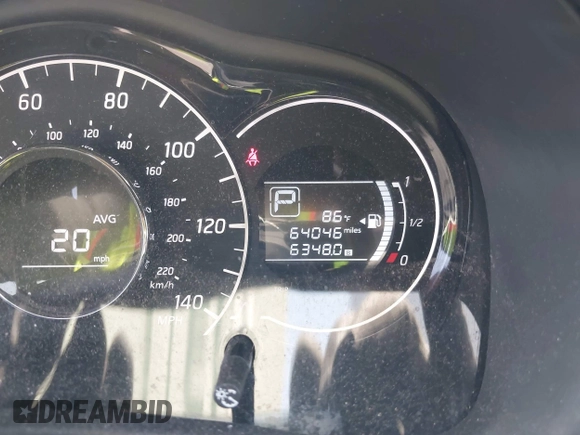 2016 Nissan Note S with VIN 3N1CE2CP4GL380169, listed as a IAAI auction lot 42571878 with 64,046 mi miles and . Bid and sale history available at DreamBid. Image 7.