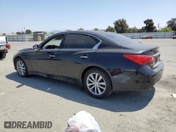 2015 Infiniti Q50 Premium z VIN JN1BV7AR0FM393311, wystawiony jako Copart lot #55254515 z przebiegiem 206 120 mil mil oraz Szkoda całkowita • Salvage title. Historia ofert i sprzedaży dostępna na DreamBid. Obrazek 2.