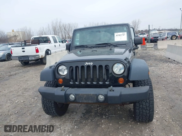 2008 Jeep Wrangler Rubicon with VIN 1J8GA69128L547347, listed as a IAAI auction lot 41985787 with 151,461 mi miles and . Bid and sale history available at DreamBid. Image 12.