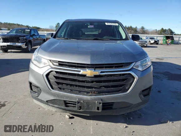 2019 Chevrolet Traverse LS with VIN 1GNEVFKW7KJ302692, listed as a Copart auction lot 81576744 with 94,856 mi miles and Salvage Title. Bid and sale history available at carsss.com. Image 5.