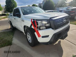 2023 Nissan Frontier S with VIN 1N6ED1CL8PN657547, listed as a Copart auction lot 64338765 with 26,064 mi miles and Clean title. Bid and sale history available at DreamBid. Image 1.