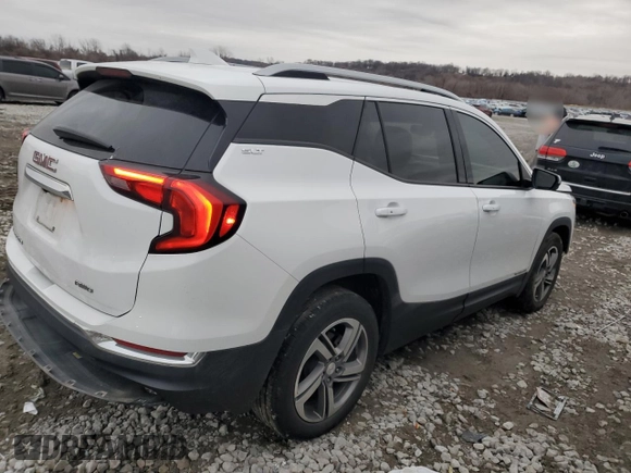 2020 GMC Terrain SLT z VIN 3GKALVEV4LL255355, wystawiony jako Copart lot #86293754 z przebiegiem 122 892 mil mil oraz Szkoda całkowita • Salvage title. Historia ofert i sprzedaży dostępna na DreamBid. Obrazek 3.