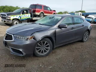 2018 Acura TLX with VIN 19UUB1F31JA007278, listed as a Copart auction lot 60405315 with 59,026 mi miles and Salvage title. Bid and sale history available at DreamBid. Image 1.