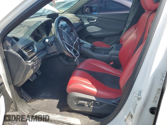 2021 Acura RDX w/A-Spec Package with VIN 5J8TC2H68ML048375, listed as a Copart auction lot 57971645 with Not provided miles and Salvage title. Bid and sale history available at DreamBid. Image 7.