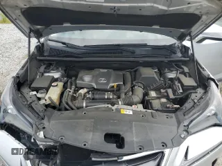 2017 Lexus NX 200t with VIN JTJYARBZXH2075835, listed as a Copart auction lot 60088455 with 87,371 mi miles and Salvage title. Bid and sale history available at DreamBid. Image 12.