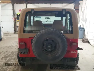 1995 Jeep Wrangler with VIN 1J4FY29S1SP246885, listed as a Copart auction lot 49591545 with 221,814 mi miles and Salvage Title. Bid and sale history available at carsss.com. Image 6.