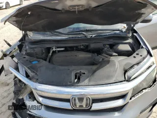 2019 Honda Pilot EX-L with VIN 5FNYF5H49KB013887, listed as a Copart auction lot 44258315 with 159,115 mi miles and Salvage title. Bid and sale history available at DreamBid. Image 12.
