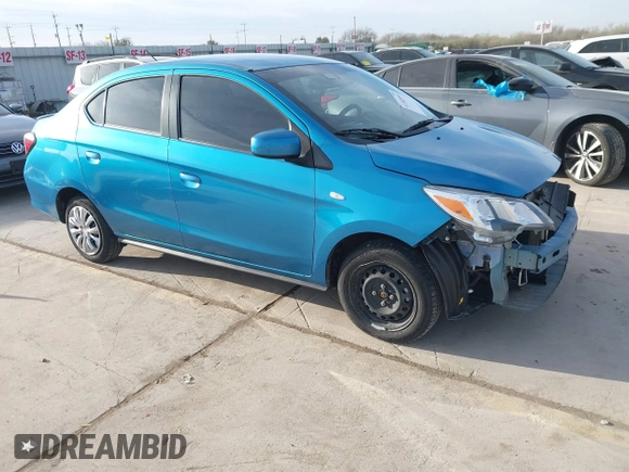 2022 Mitsubishi Mirage ES z VIN ML32FUFJ9NHF06925, wystawiony jako IAAI lot #41382093 z przebiegiem 49 294 mil mil oraz . Historia ofert i sprzedaży dostępna na DreamBid. Obrazek 1.