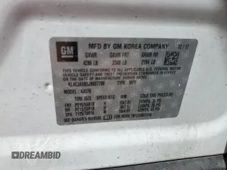 2018 Buick Encore Preferred with VIN KL4CJASB5JB607798, listed as a Copart auction lot 49387735 with 42,959 mi miles and Salvage Title. Bid and sale history available at carsss.com. Image 15.