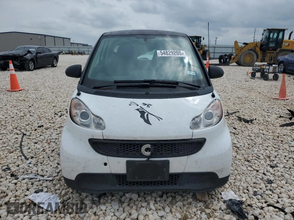 2013 Smart fortwo Pure with VIN WMEEJ3BA1DK633239, listed as a Copart auction lot 54829205 with 147,647 mi miles and Salvage Title. Bid and sale history available at carsss.com. Image 5.