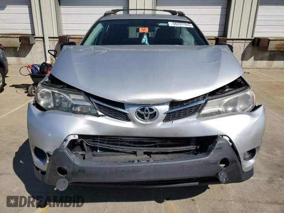 2015 Toyota RAV4 LE with VIN 2T3BFREV2FW406978, listed as a Copart auction lot 58397465 with 129,870 mi miles and Salvage title. Bid and sale history available at DreamBid. Image 5.