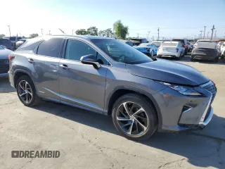 2017 Lexus RX 450h z VIN 2T2BGMCA8HC013446, wystawiony jako Copart lot #58415805 z przebiegiem 59 431 mil mil oraz Szkoda całkowita • Salvage title. Historia ofert i sprzedaży dostępna na DreamBid. Obrazek 4.