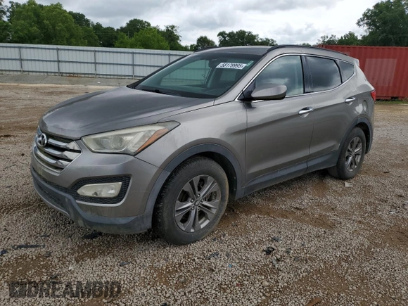 2014 Hyundai Santa Fe with VIN 5XYZU3LB5EG125541, listed as a Copart auction lot 58179995 with 162,801 mi miles and Clean title. Bid and sale history available at DreamBid. Image 1.