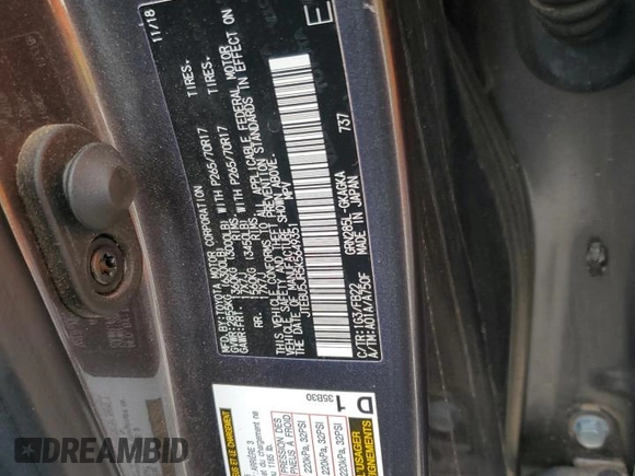 2019 Toyota 4Runner SR5 with VIN JTEBU5JR5K5649351, listed as a Copart auction lot 57179625 with 50,038 mi miles and Non repairable. Bid and sale history available at DreamBid. Image 13.